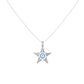 Radiant Cascade Diamond Chain Necklace