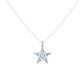 Radiant Cascade Diamond Chain Necklace 18k