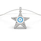 Radiant Cascade Diamond Chain Necklace