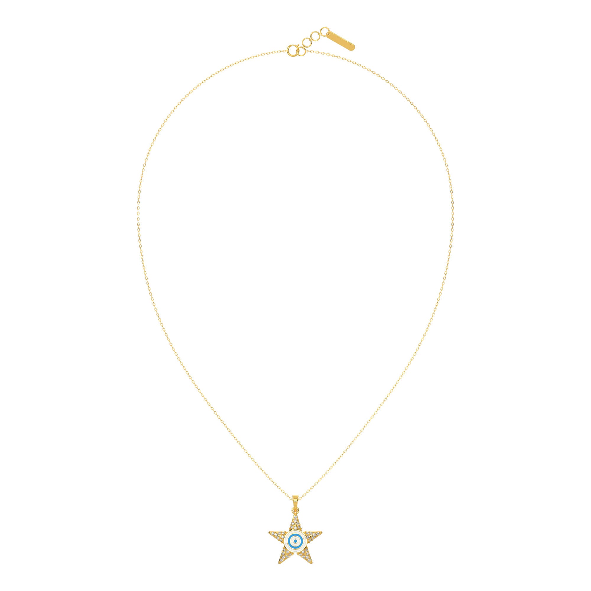 Radiant Cascade Diamond Chain Necklace