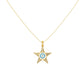 Radiant Cascade Diamond Chain Necklace