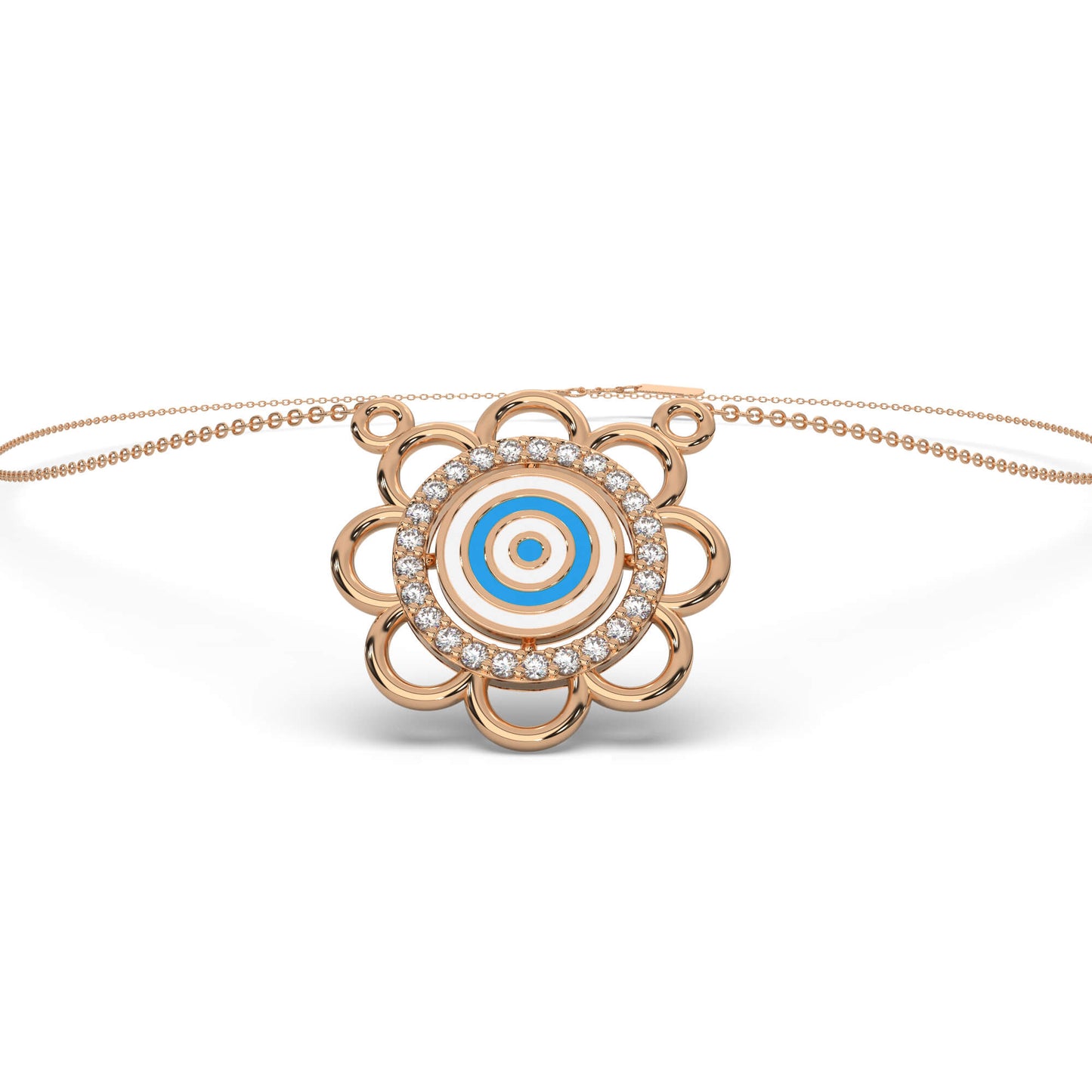 Glittering Glamour Chain Necklace 18k
