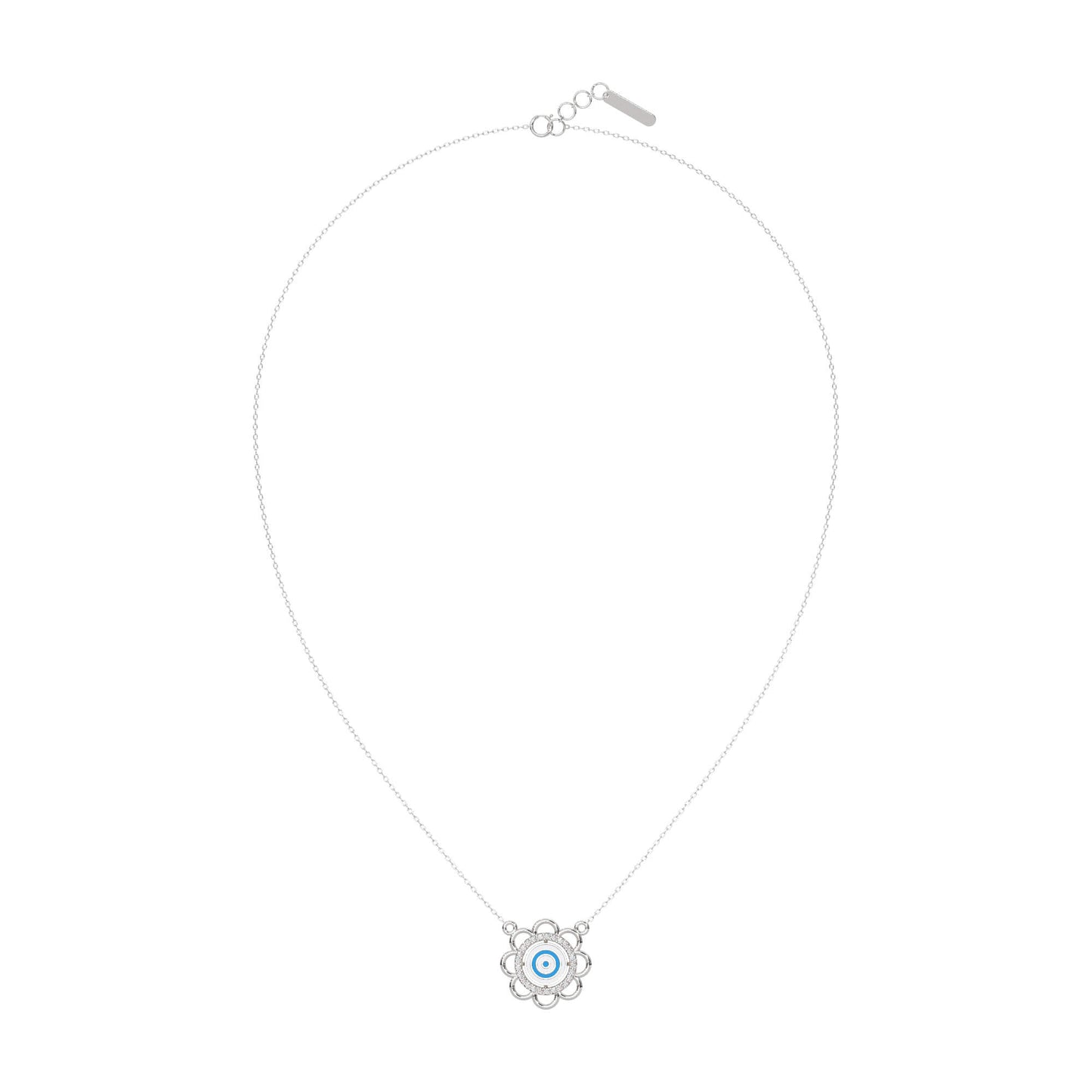 Glittering Glamour Chain Necklace 18k