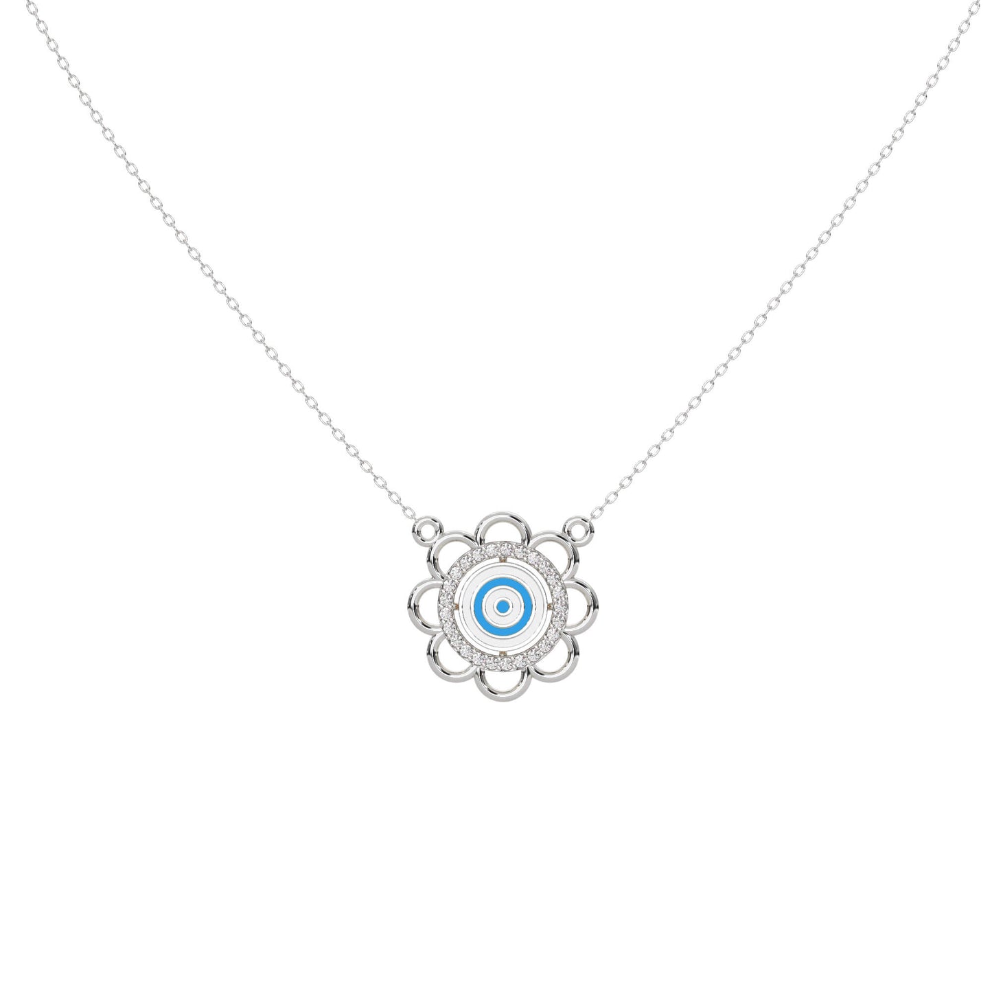 Glittering Glamour Chain Necklace 18k