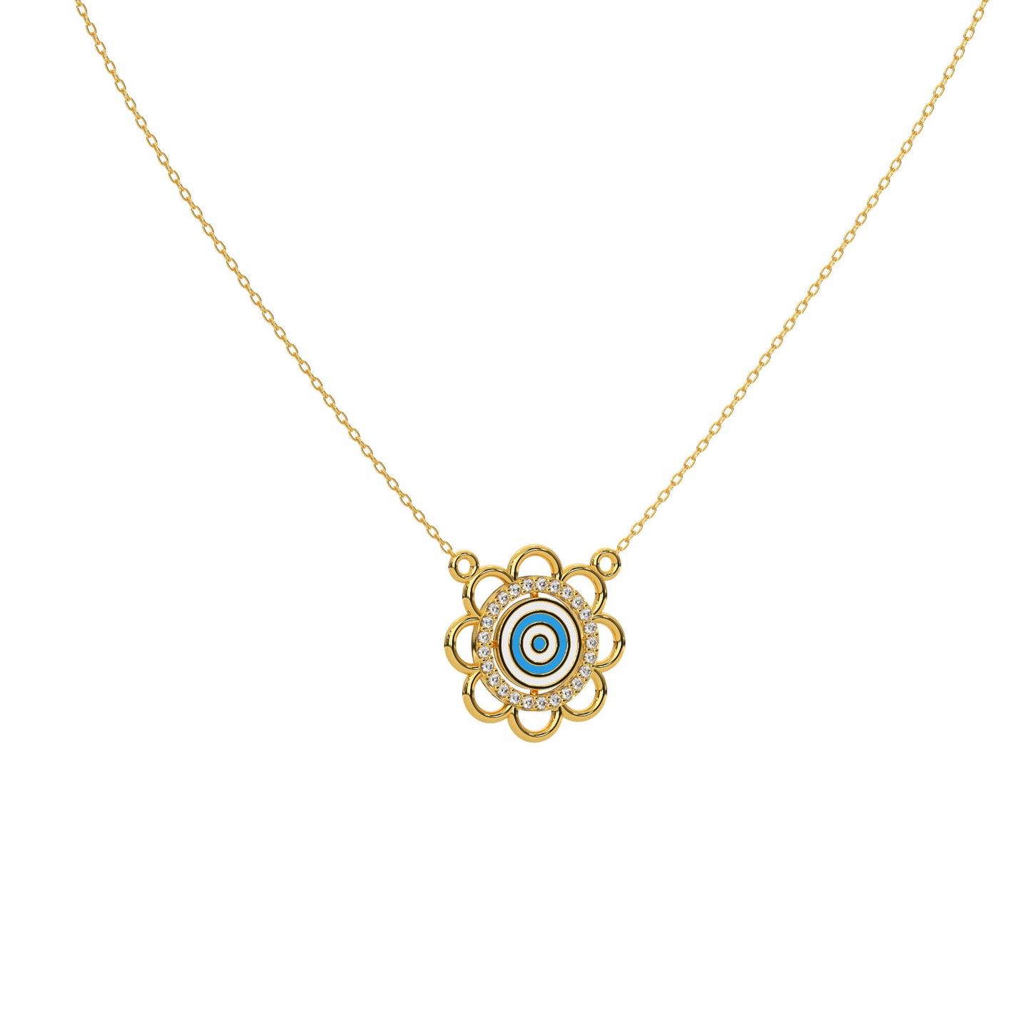 Glittering Glamour Chain Necklace