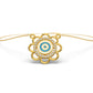 Glittering Glamour Chain Necklace 18k