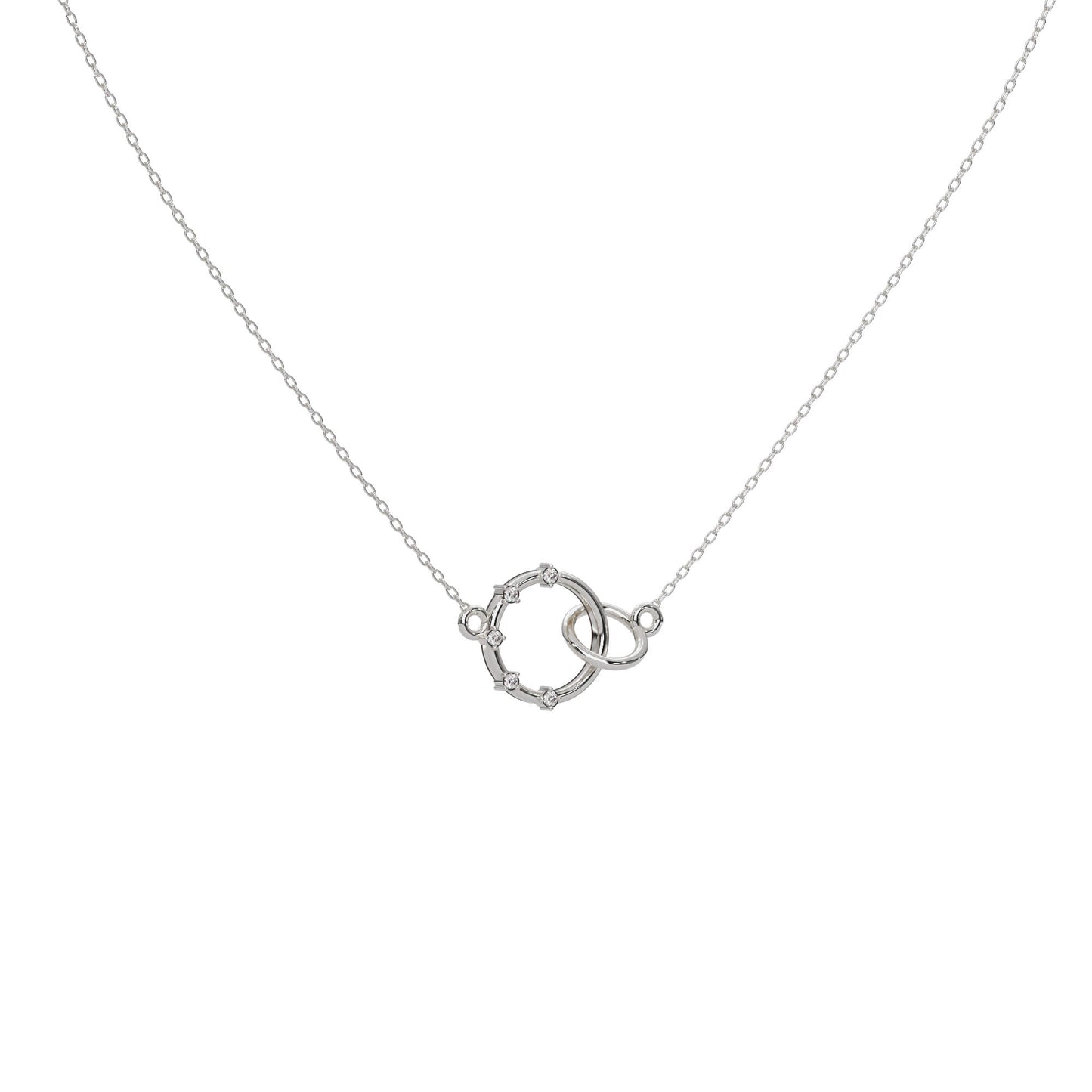 Brilliant Breeze Chain Necklace 18k