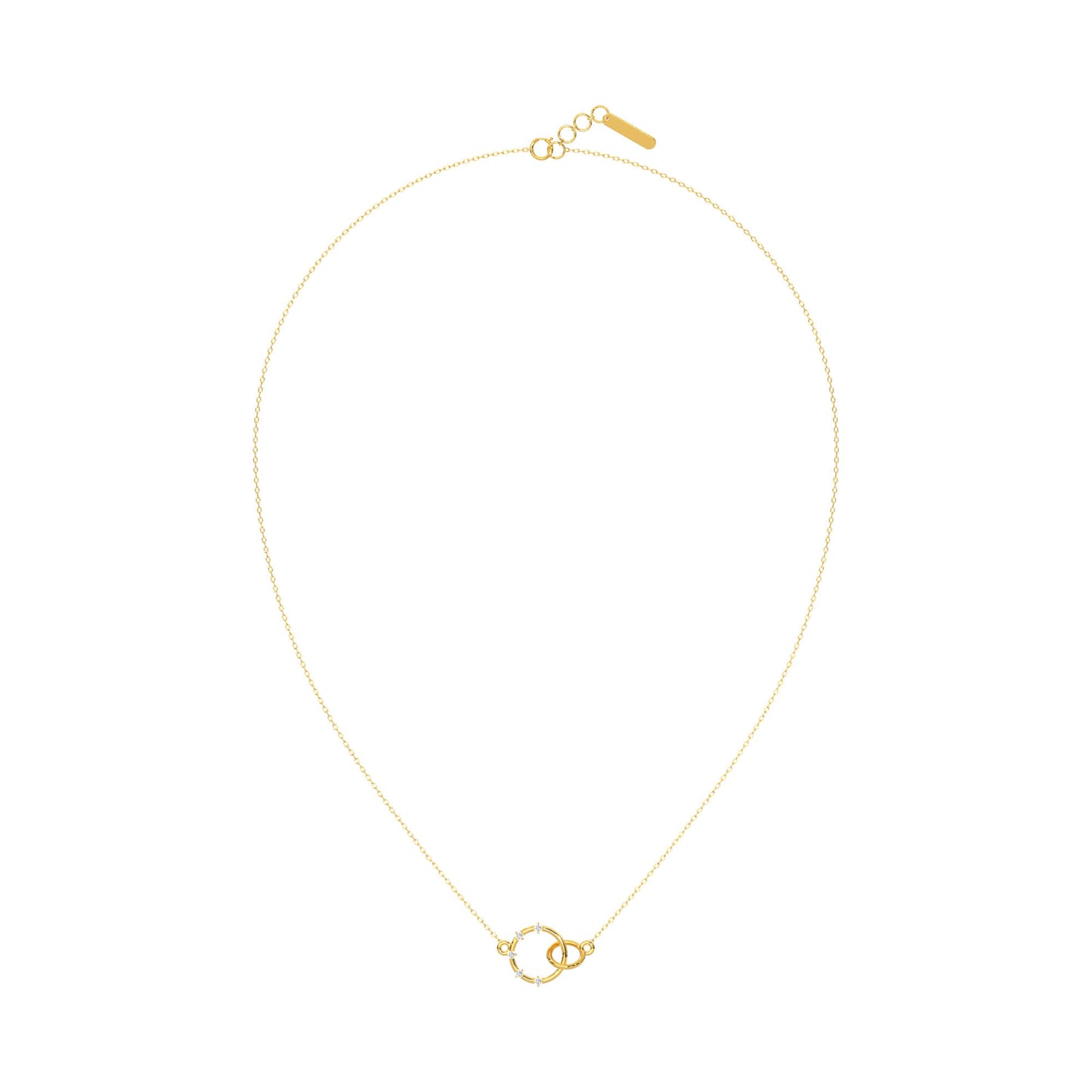 Brilliant Breeze Chain Necklace 18k