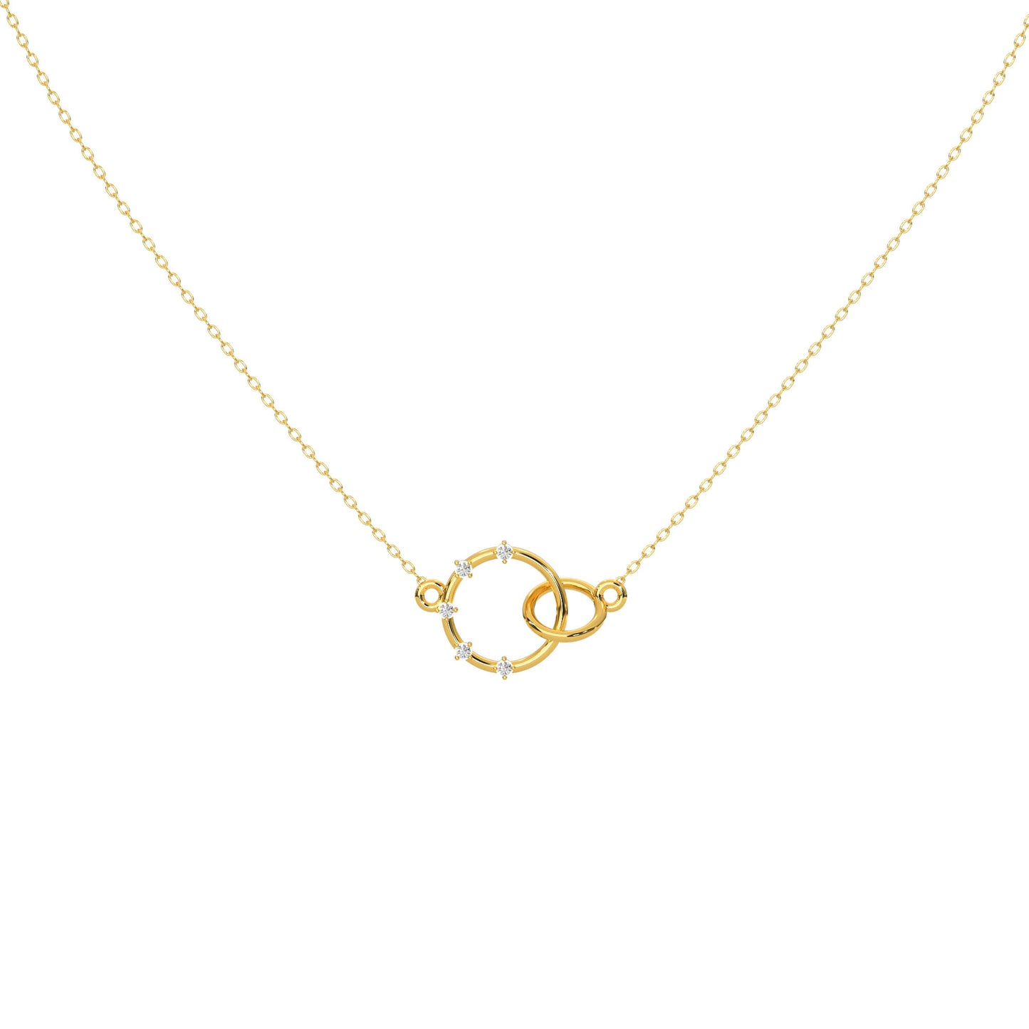 Brilliant Breeze Chain Necklace 18k