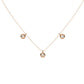 Twinkling Tranquility Diamond Necklace 18k