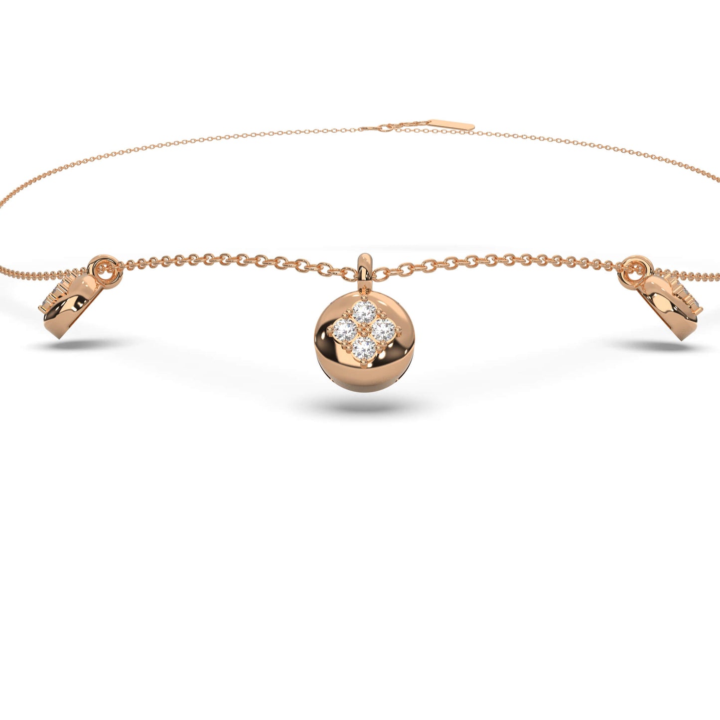 Twinkling Tranquility Diamond Necklace
