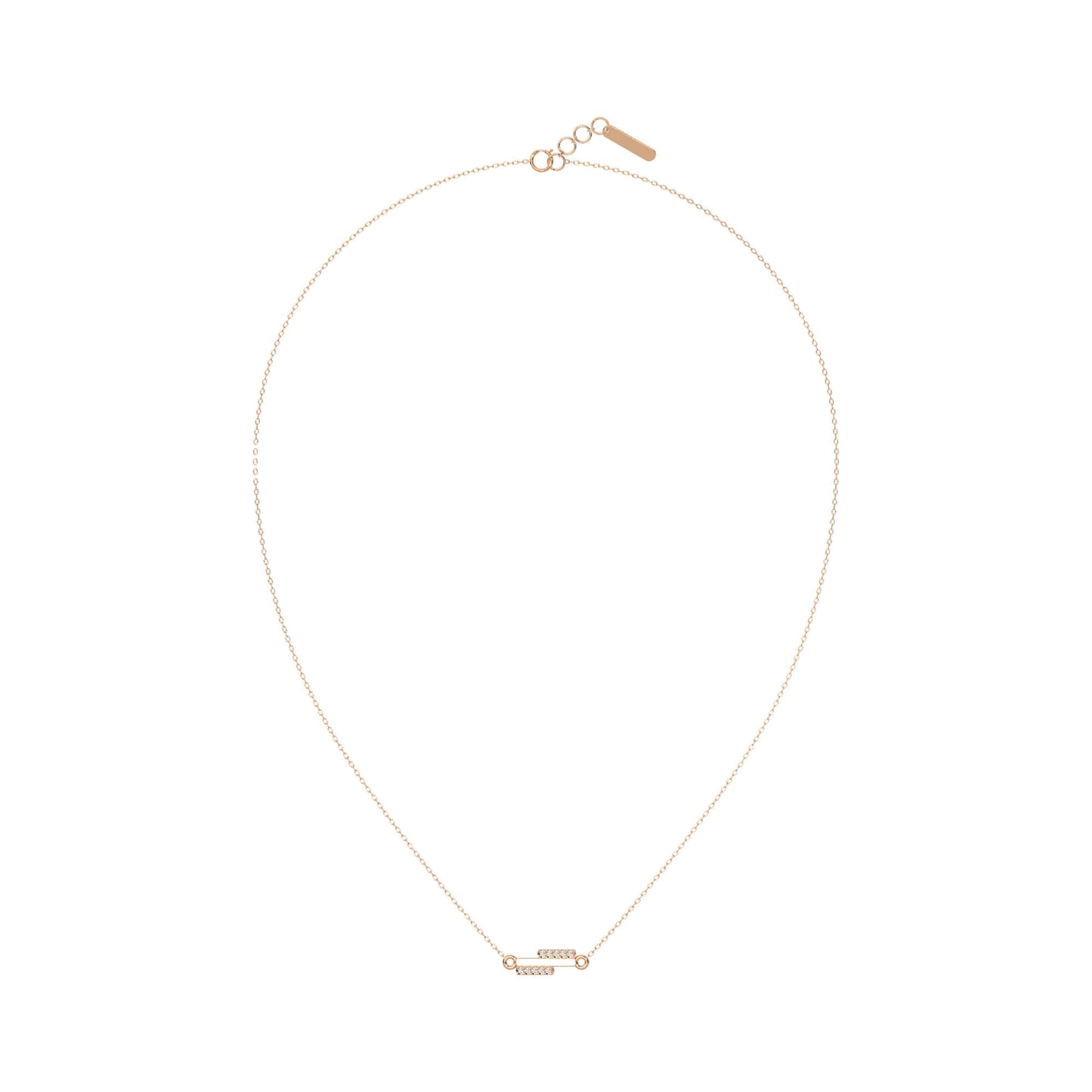 Glistening Galaxy Chain Necklace 18k