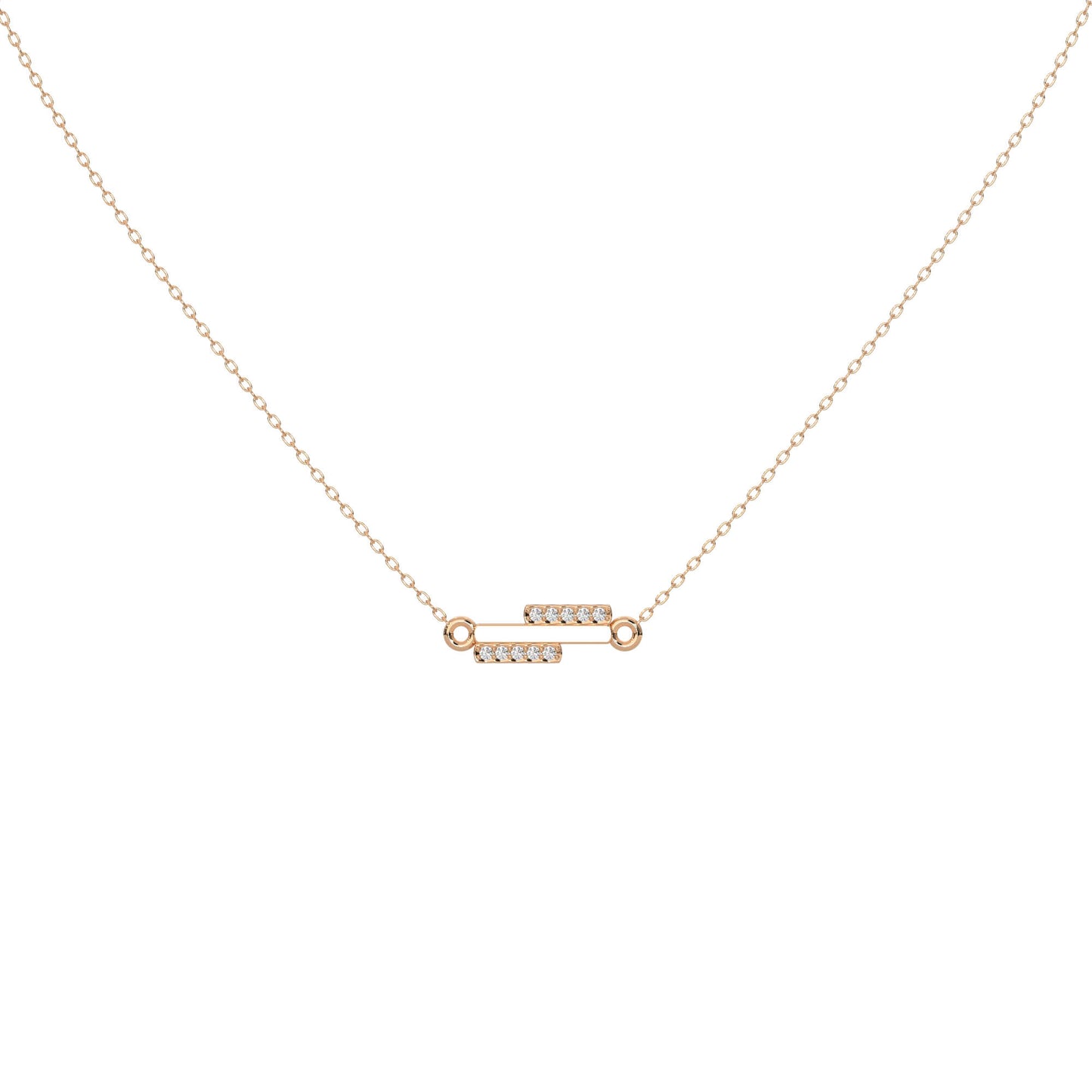 Glistening Galaxy Chain Necklace 18k