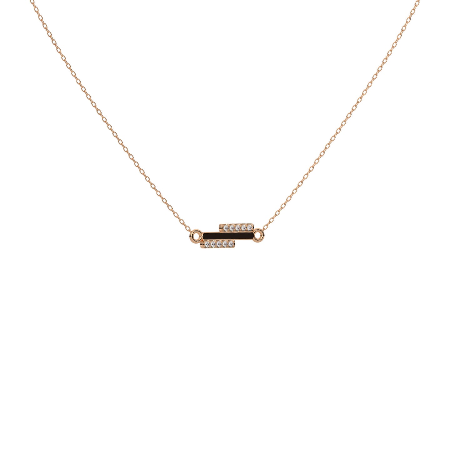 Glistening Galaxy Chain Necklace 18k