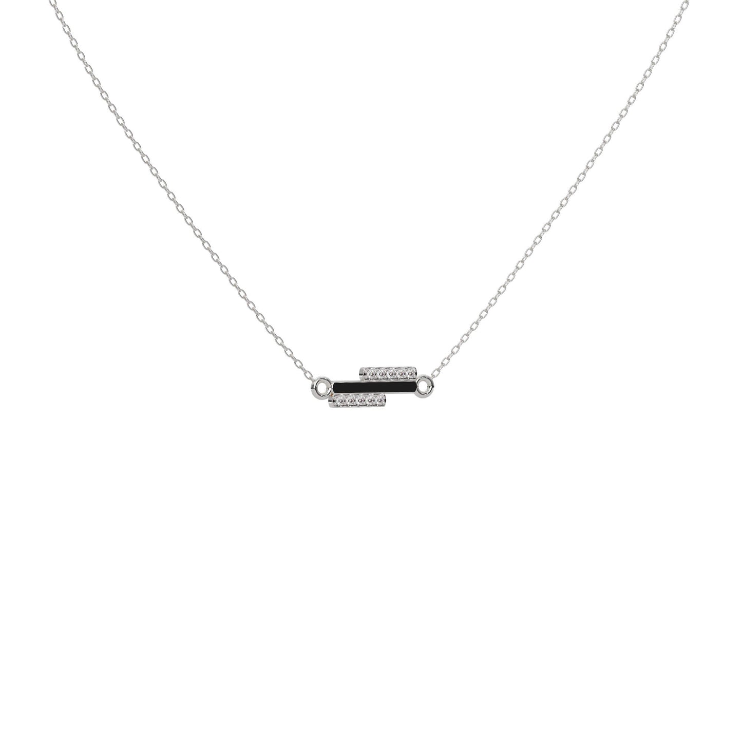 Glistening Galaxy Chain Necklace 18k