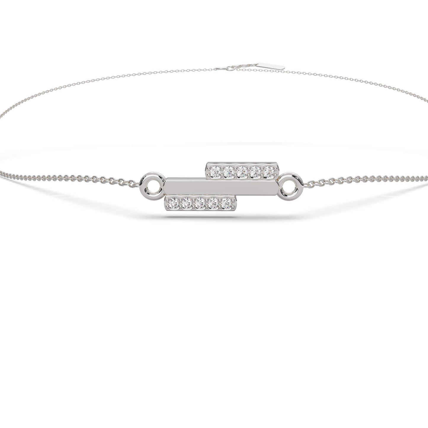 Glistening Galaxy Chain Necklace 18k