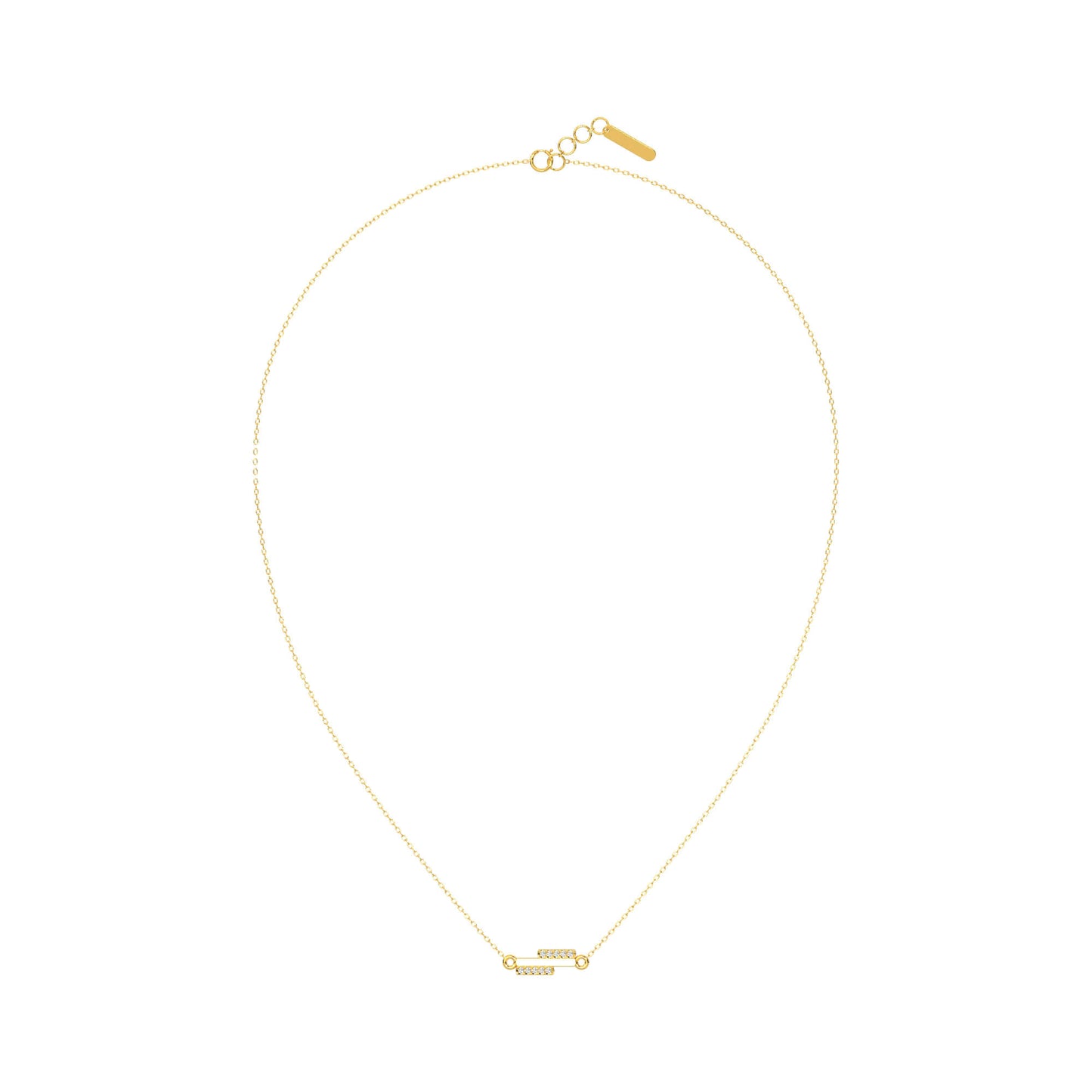 Glistening Galaxy Chain Necklace 18k