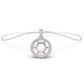 Luminescent Luster Diamond Necklace 18k