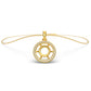 Luminescent Luster Diamond Necklace