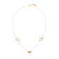 Radiant Reflection Diamond Necklace 18k