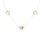 Radiant Reflection Diamond Necklace