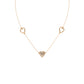 Radiant Reflection Diamond Necklace