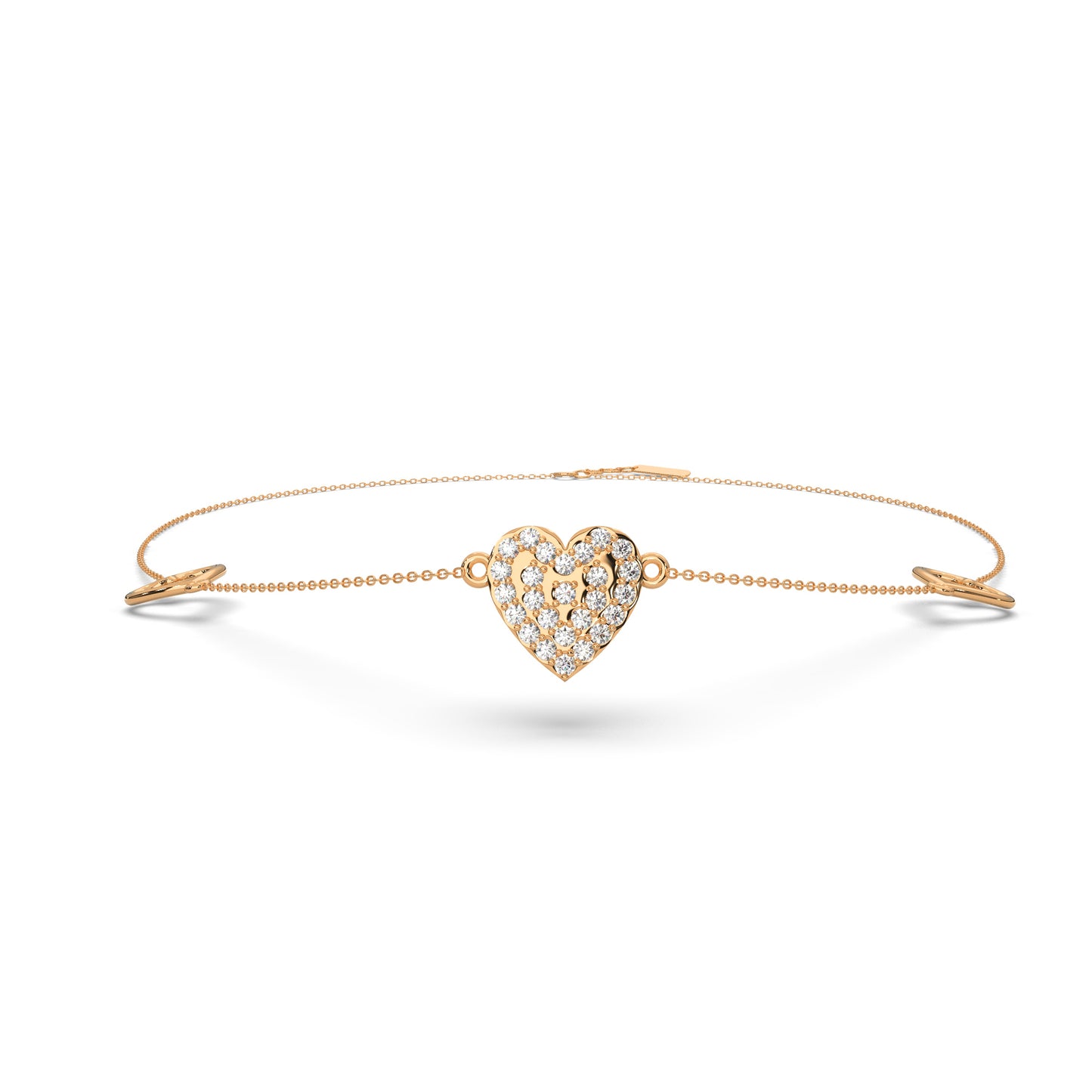 Radiant Reflection Diamond Necklace 18k