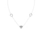 Radiant Reflection Diamond Necklace