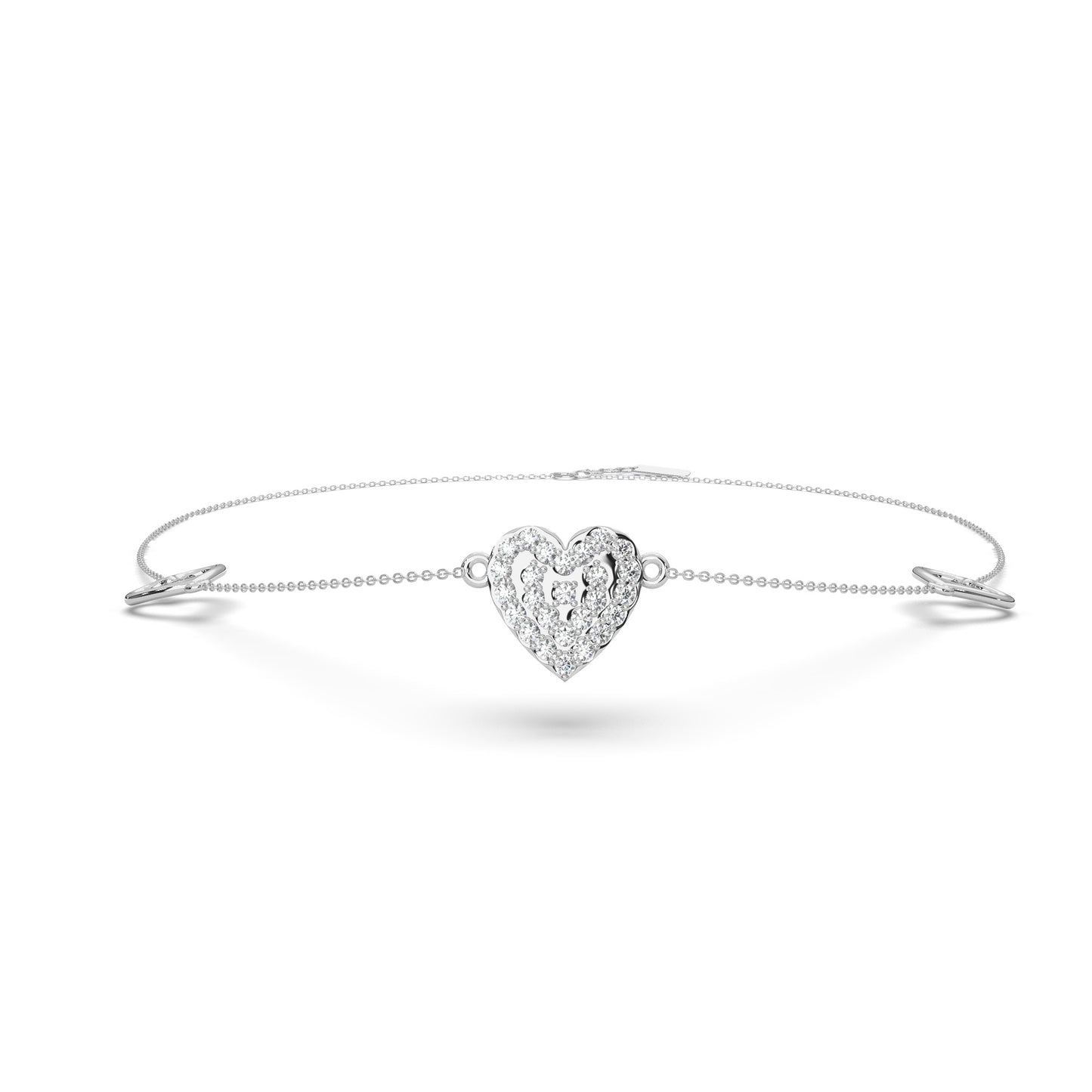 Radiant Reflection Diamond Necklace 18k
