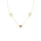 Radiant Reflection Diamond Necklace