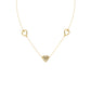 Radiant Reflection Diamond Necklace 18k