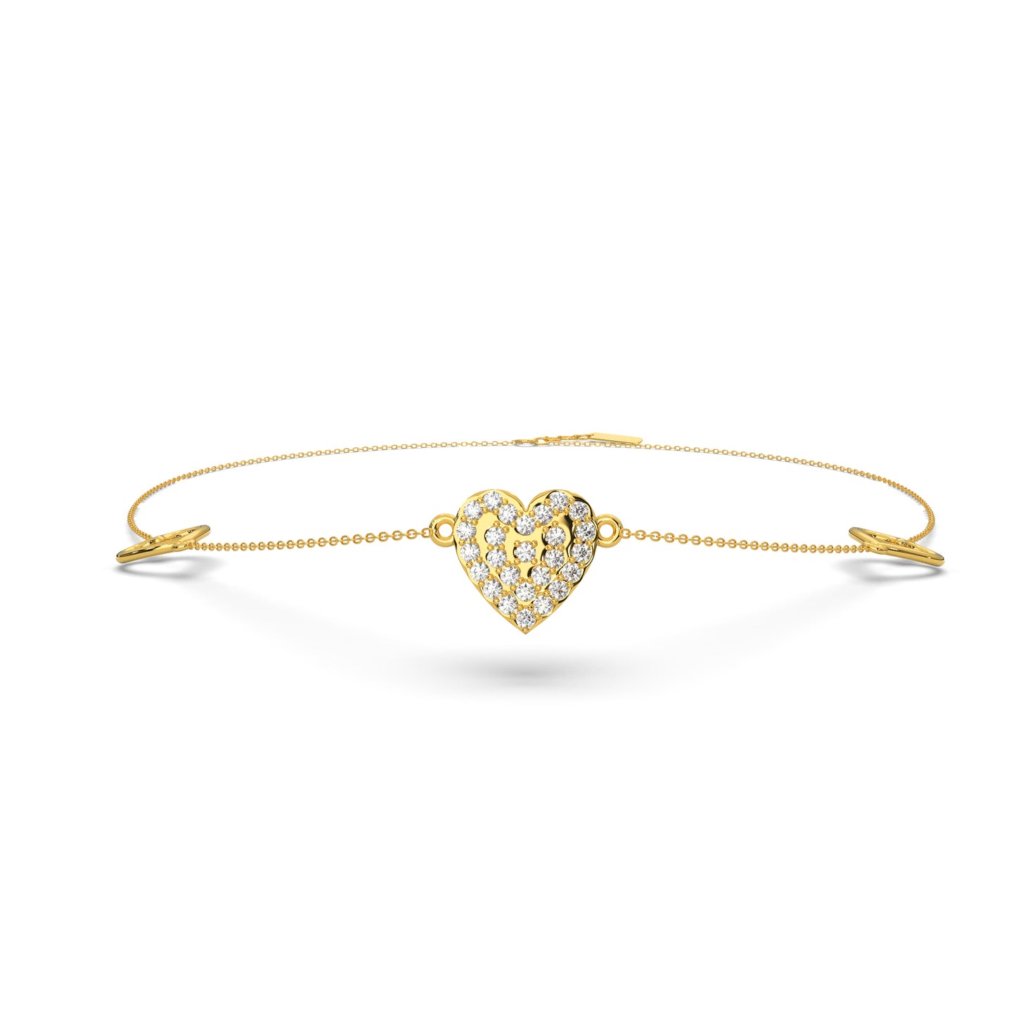 Radiant Reflection Diamond Necklace 18k
