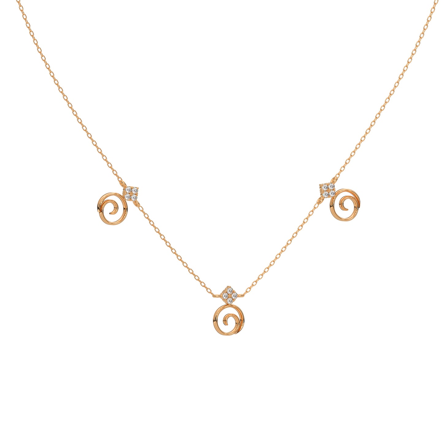 Luminous Lavishness Chain Necklace