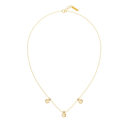 Luminous Lavishness Chain Necklace 18k