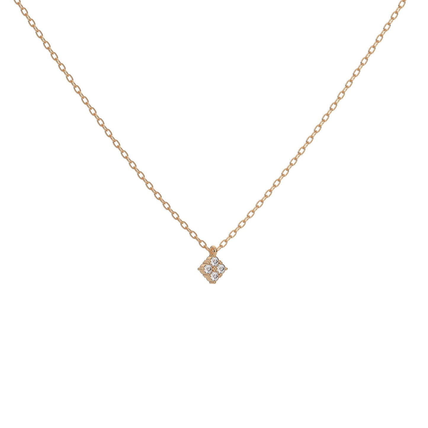 Enchanted Essence Diamond Necklace 18k