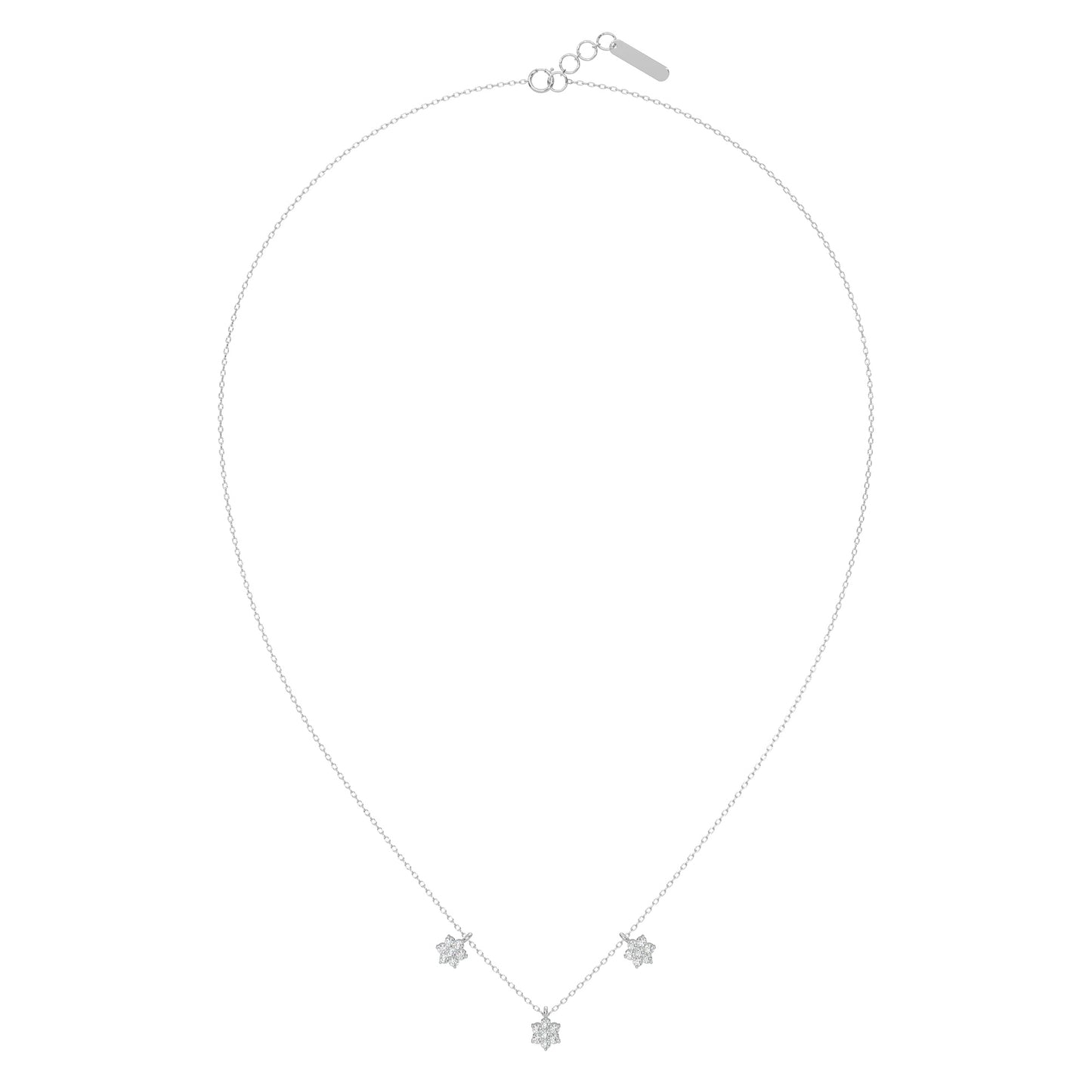 Bedazzling Brilliance Diamond Necklace 18k