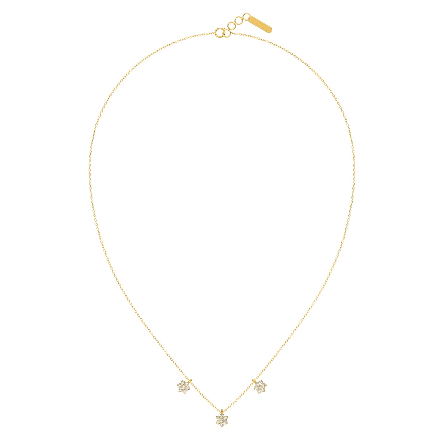 Bedazzling Brilliance Diamond Necklace 18k