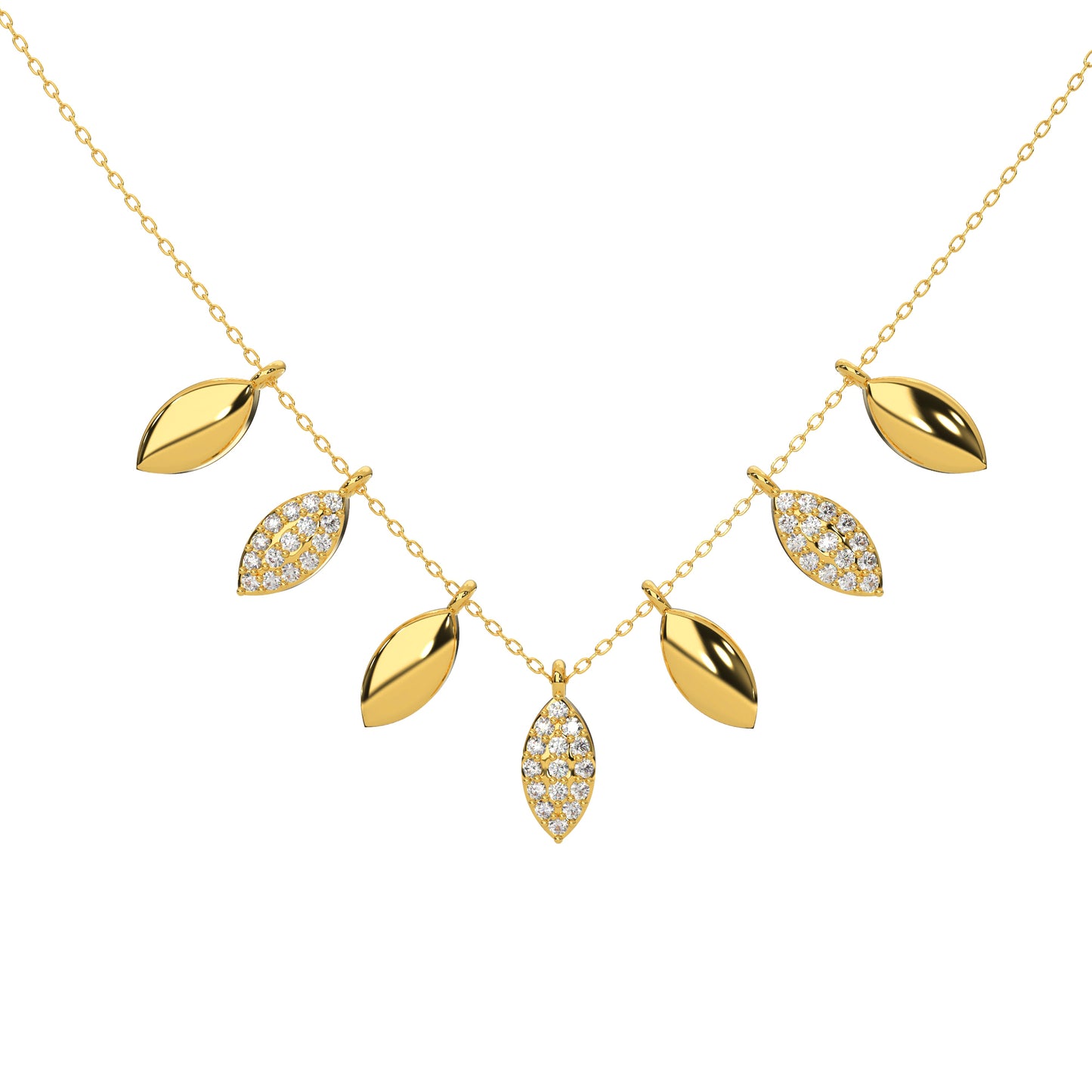 Celestial Serenade Necklace 18k