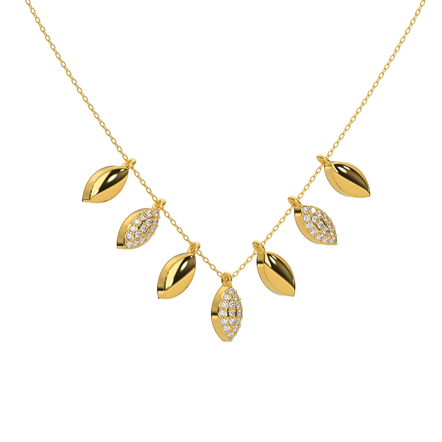 Celestial Serenade Necklace 18k