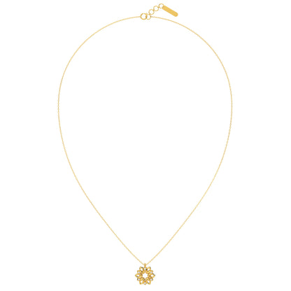 Whispering Willow Necklace 18k