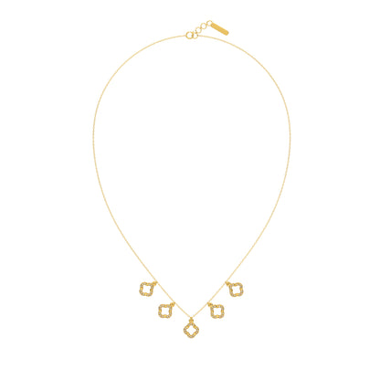 Moonlit Majesty Necklace 18k