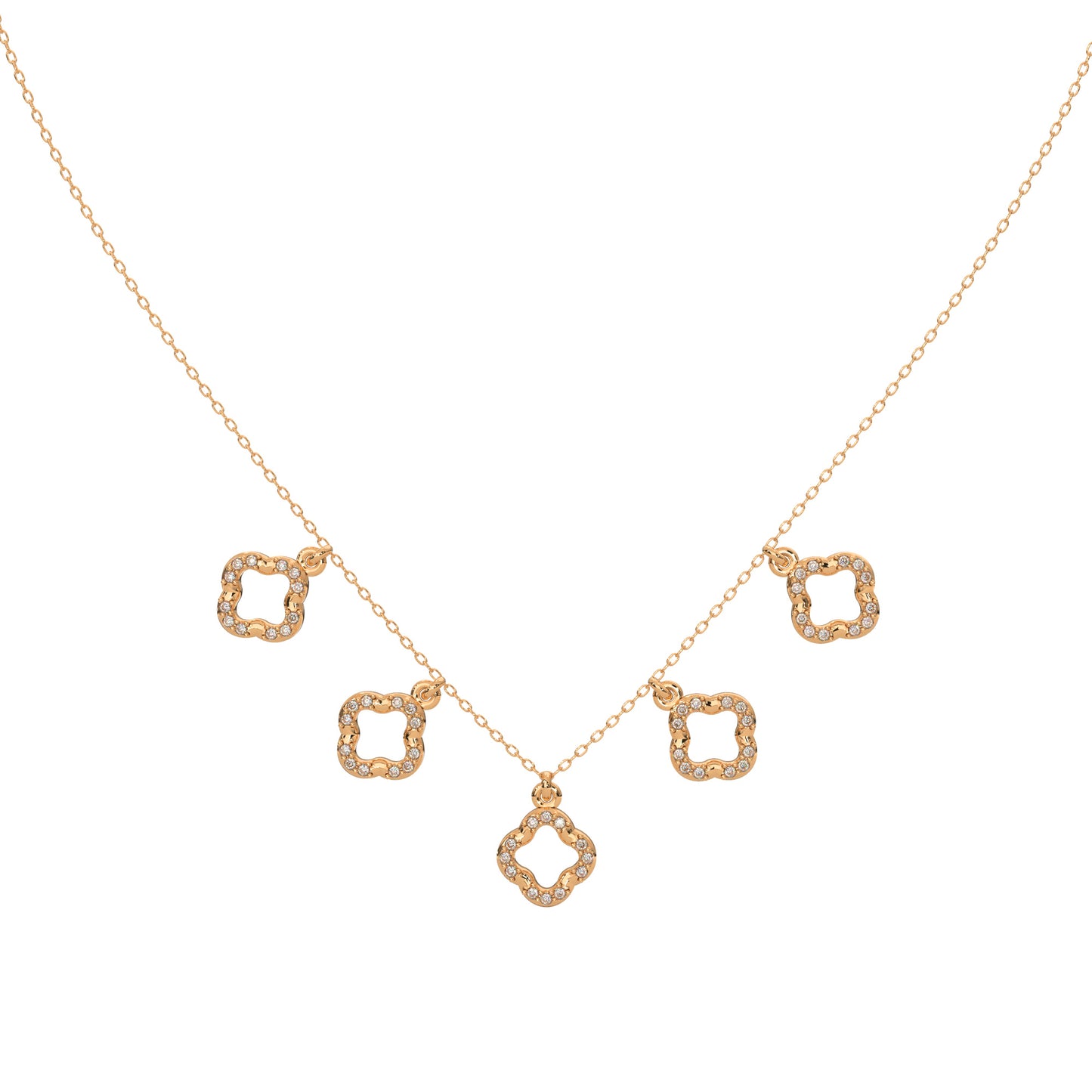 Moonlit Majesty Necklace 18k