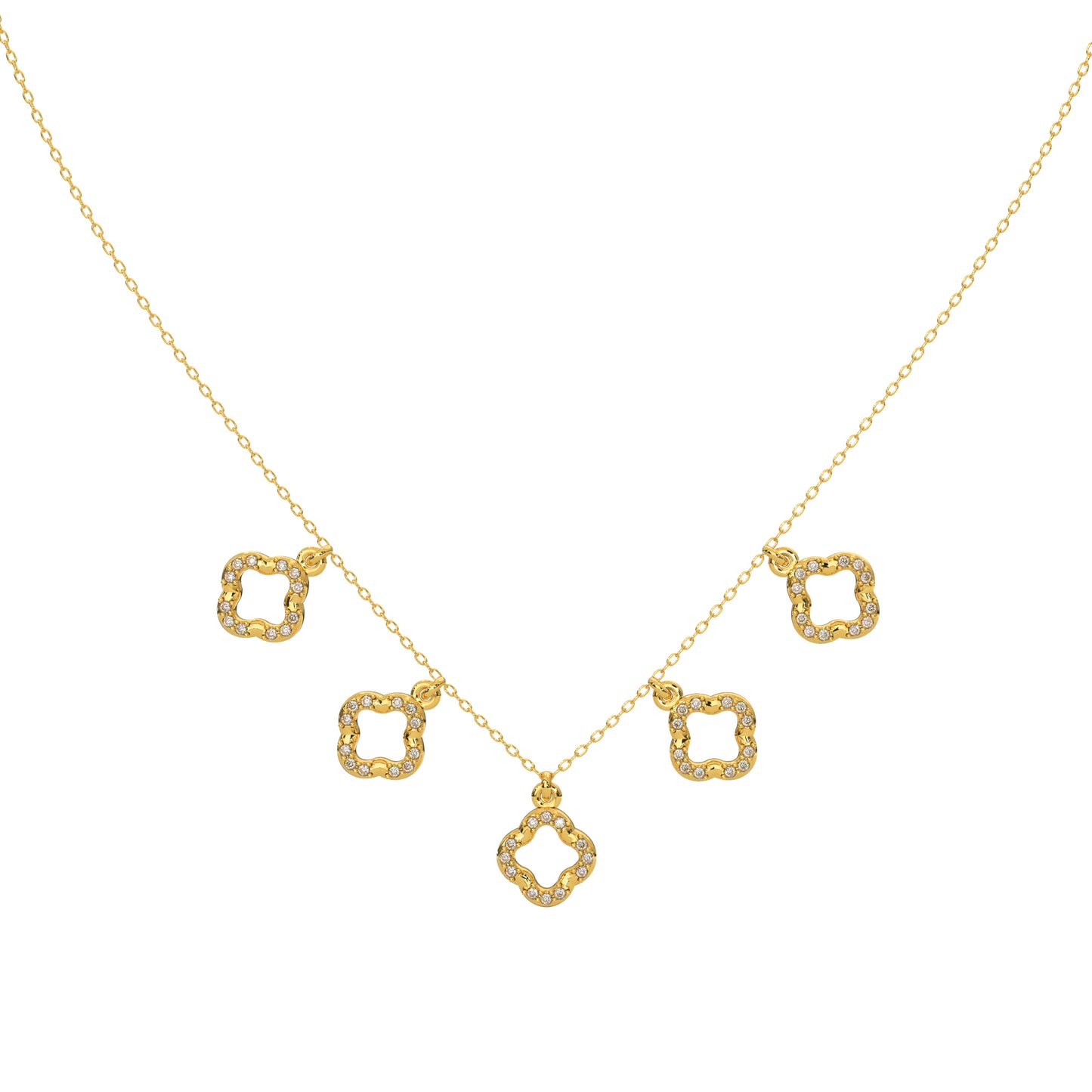 Moonlit Majesty Necklace 18k