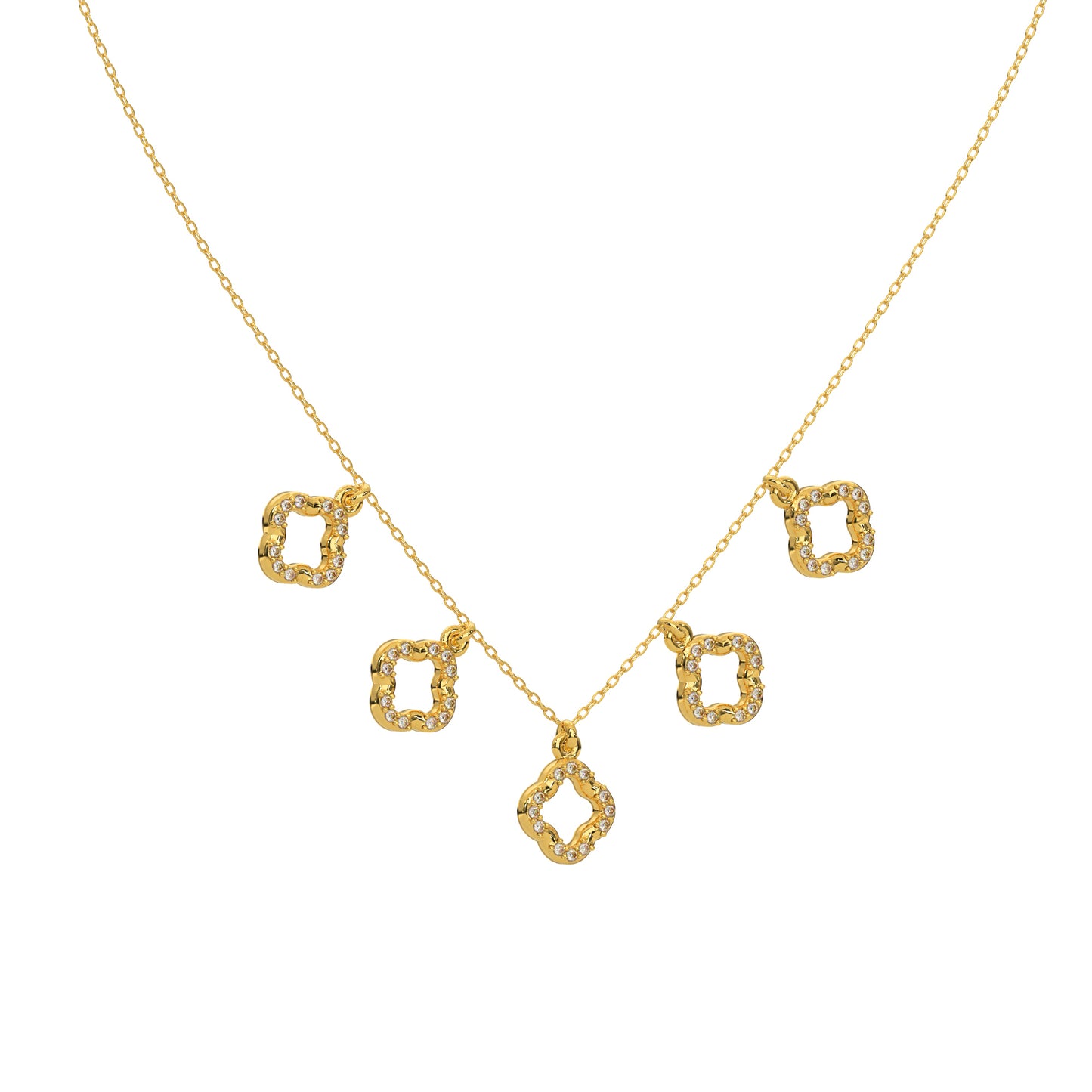 Moonlit Majesty Necklace 18k