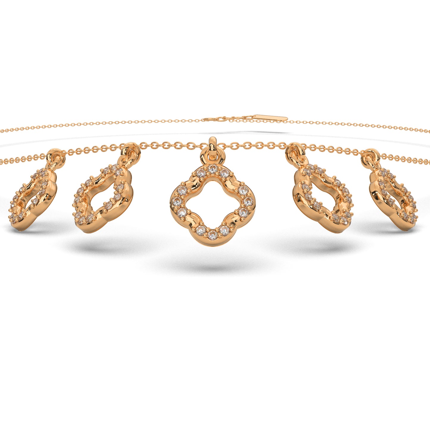 Moonlit Majesty Necklace 18k