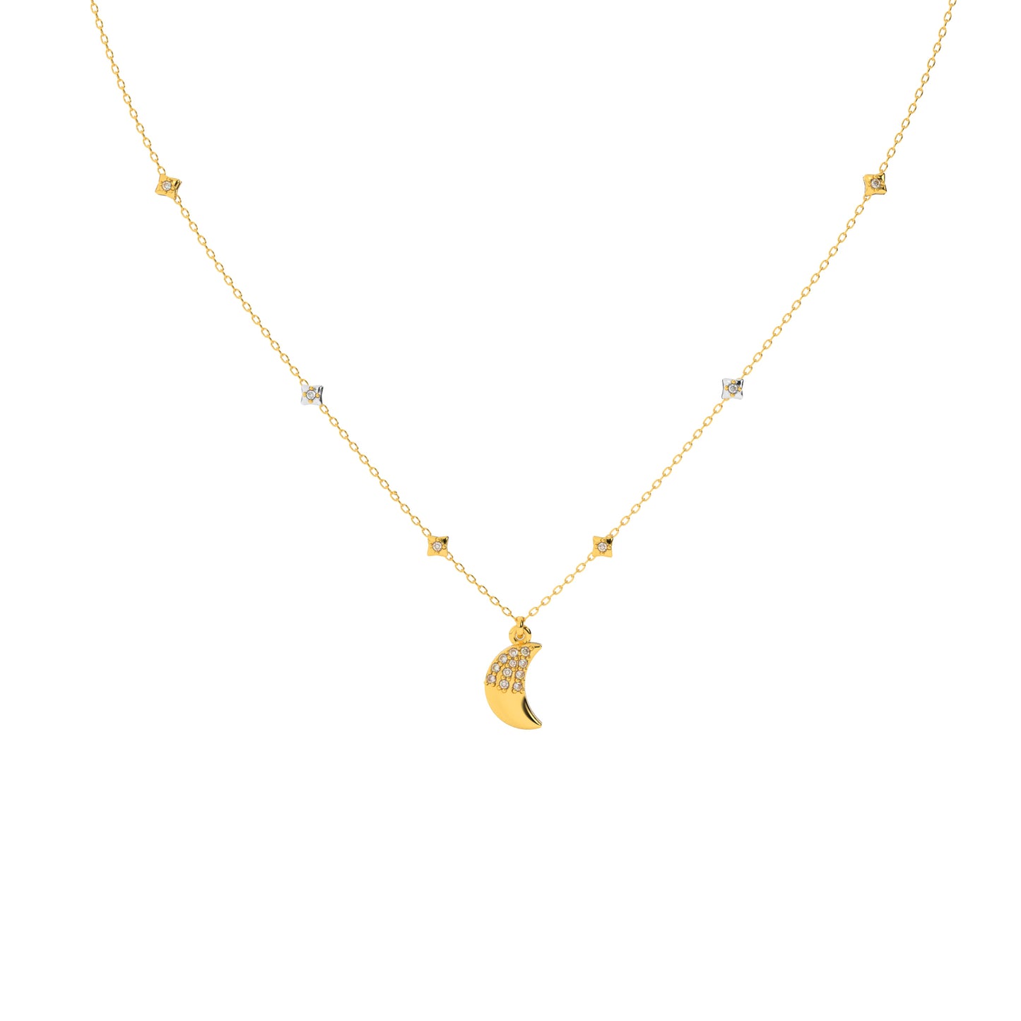 Gilded Gala Necklace 18k