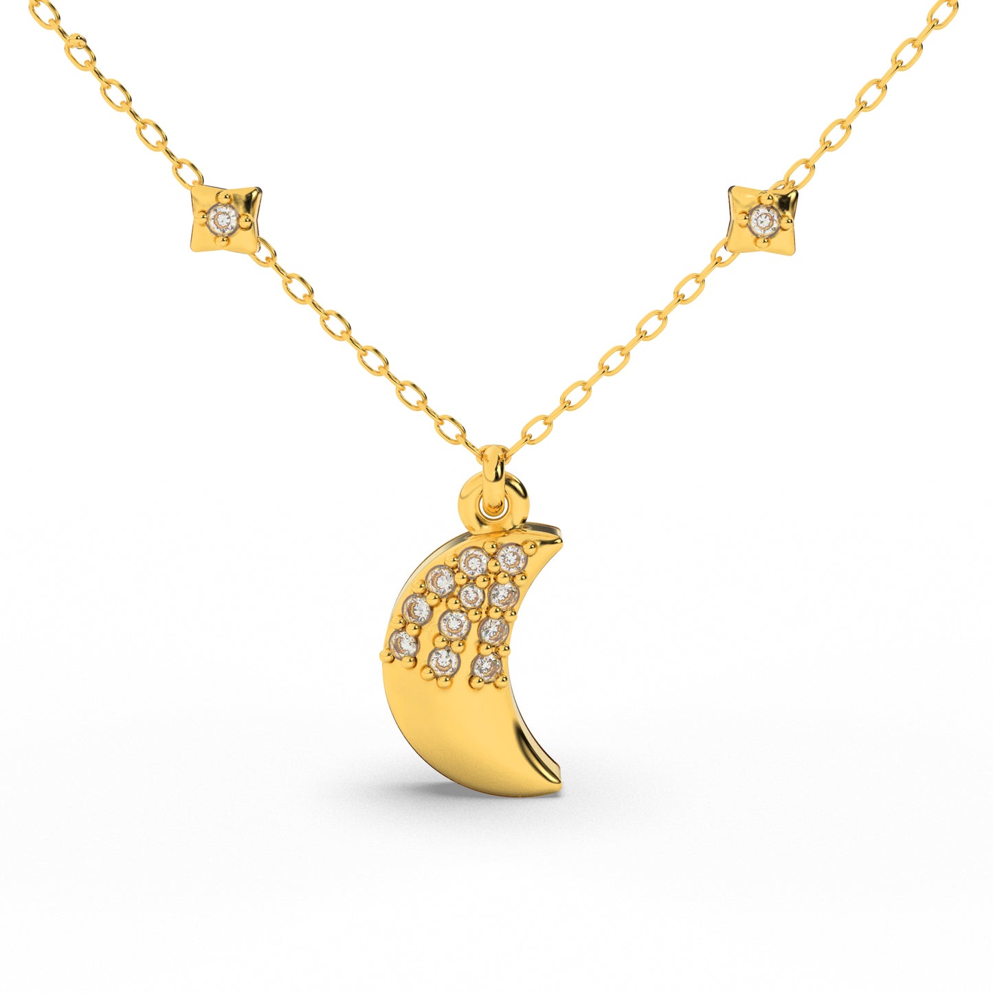 Gilded Gala Necklace 18k
