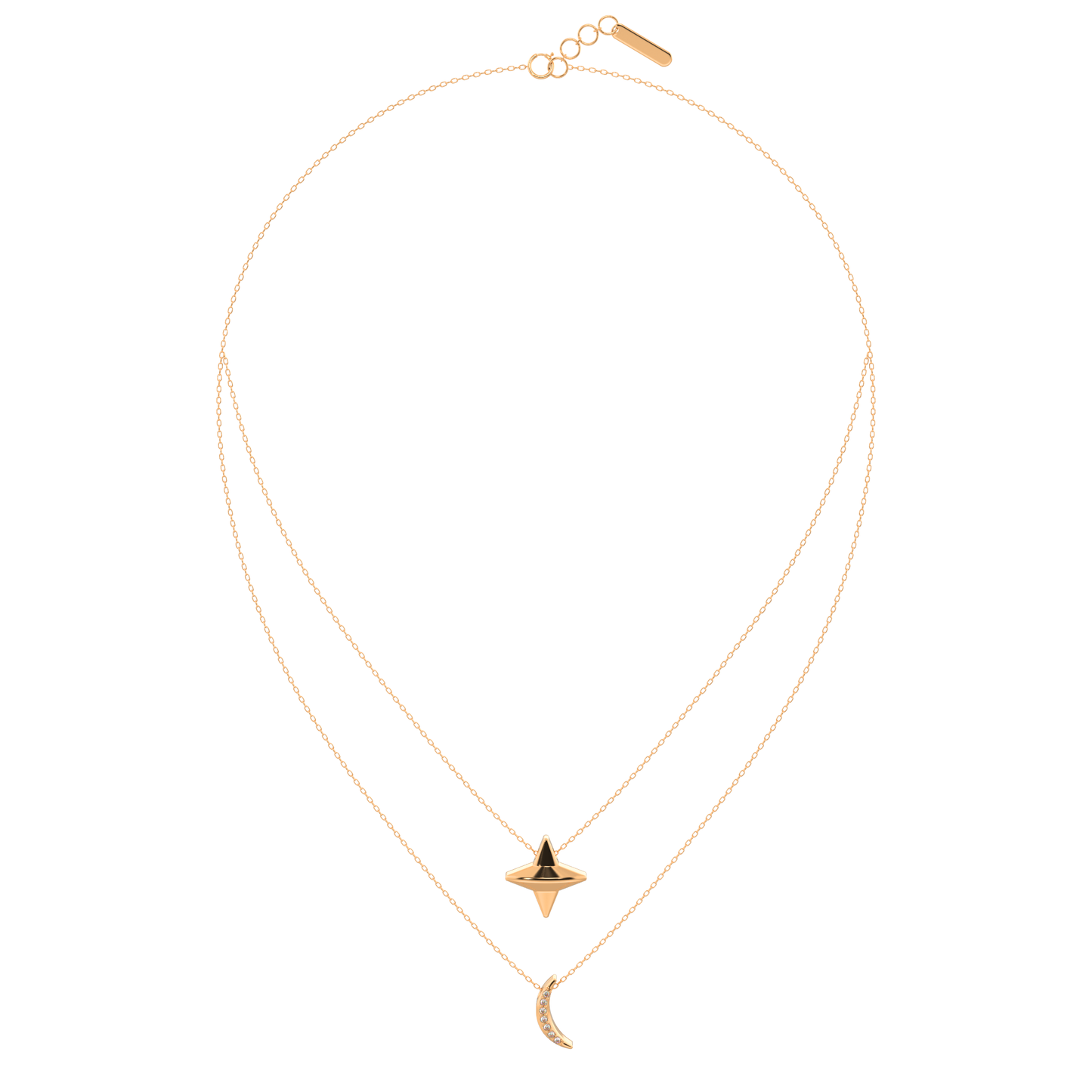 Tranquil Trellis Necklace 18k