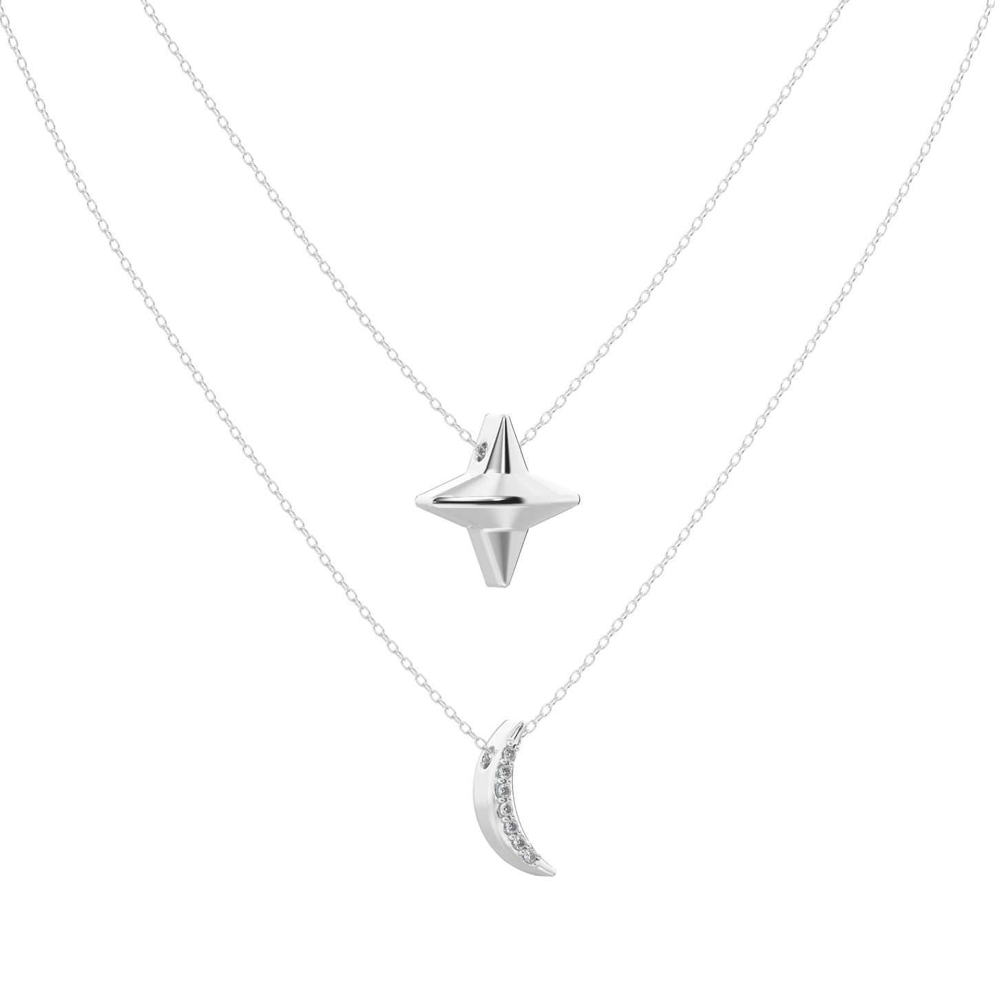 Tranquil Trellis Necklace 18k