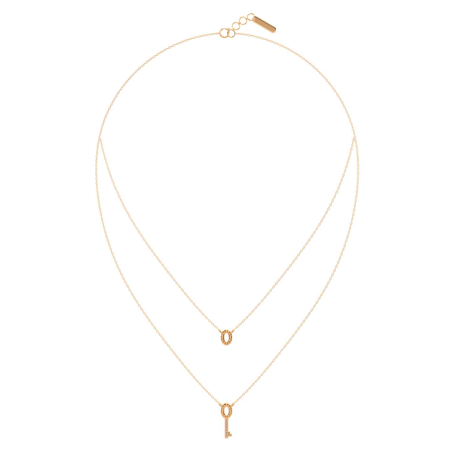 Mystic Moonbeam Necklace 18k